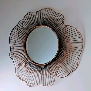 Floral Ripple Decorative Mirror